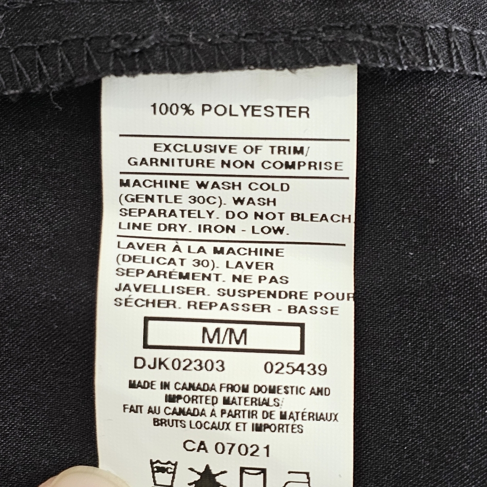 Room Service Black Satin Robe - Picture 7 of 8
